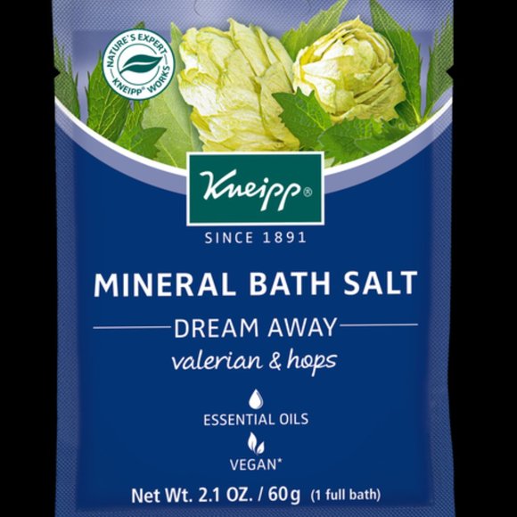 Kneipp Dream Away Valerian & Hops Mineral Bath Salt Mini - Picture 1 of 2